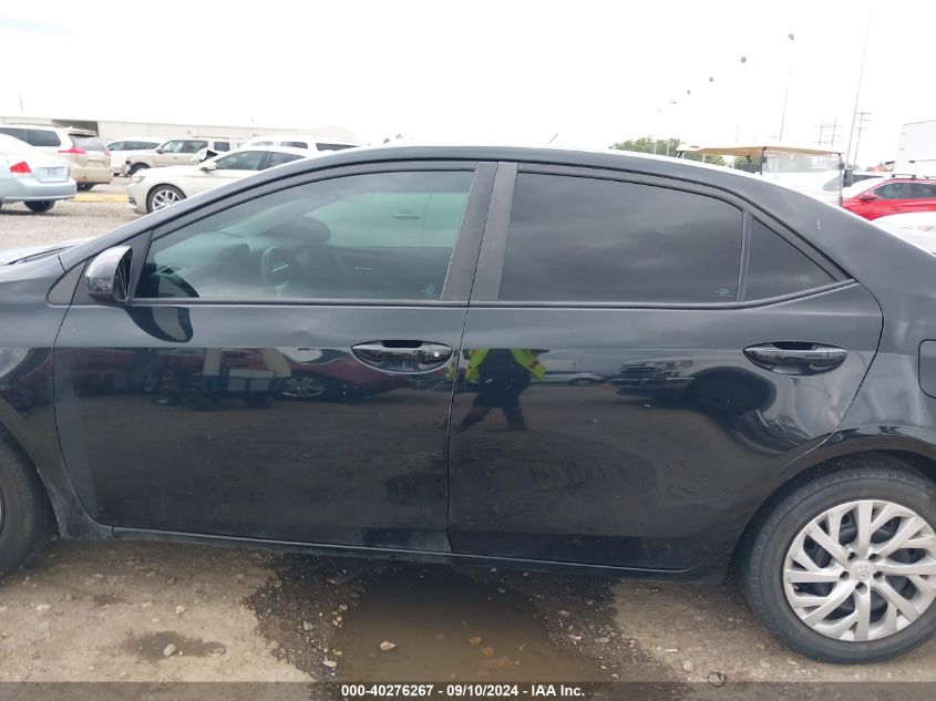 2018 Toyota Corolla Le VIN: 5YFBURHE7JP852998 Lot: 40276267