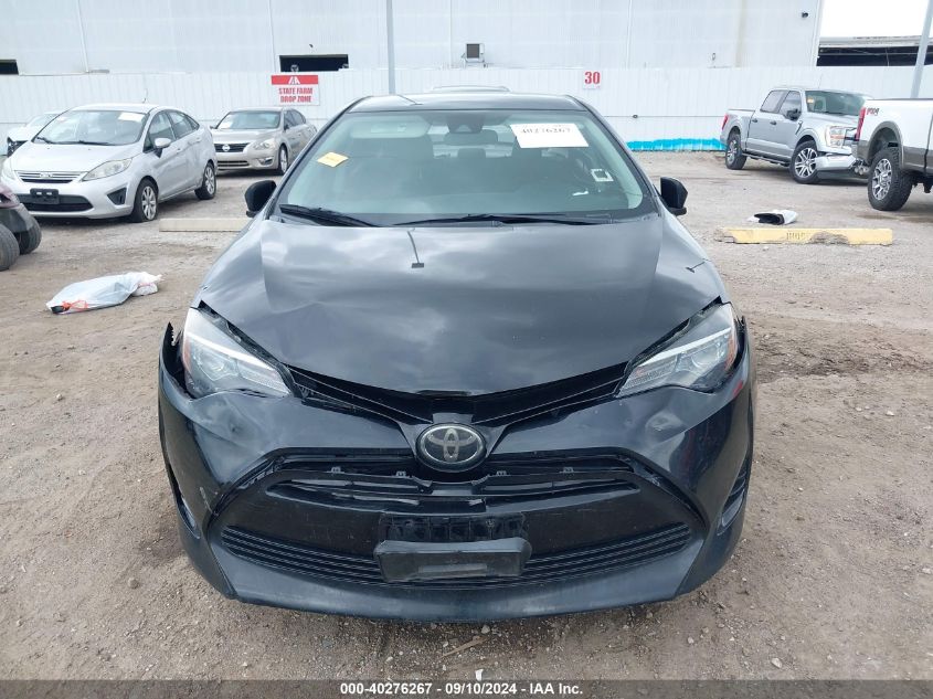 2018 Toyota Corolla Le VIN: 5YFBURHE7JP852998 Lot: 40276267