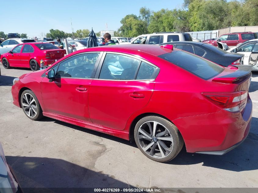 2020 Subaru Impreza Sport VIN: 4S3GKAL62L3603033 Lot: 40276269