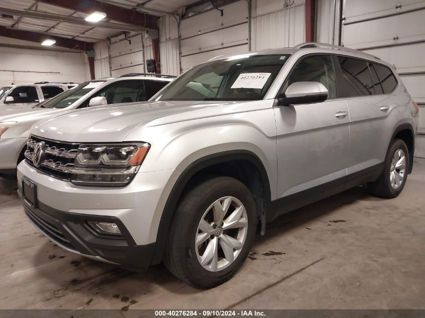 1V2LR2CA0JC580139 2018 VOLKSWAGEN ATLAS - Image 2