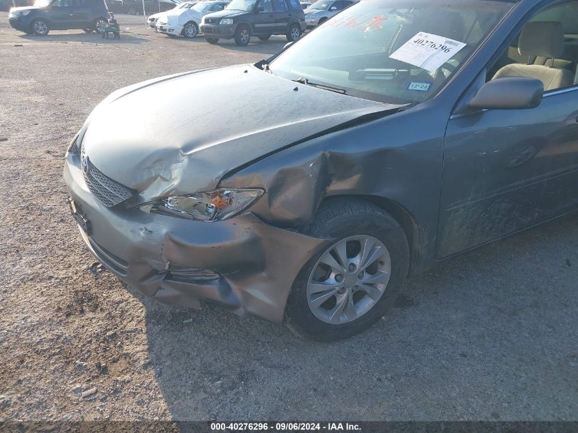 2004 Toyota Camry Le/Xle/Se VIN: 4T1BF32K24U575623 Lot: 40276296