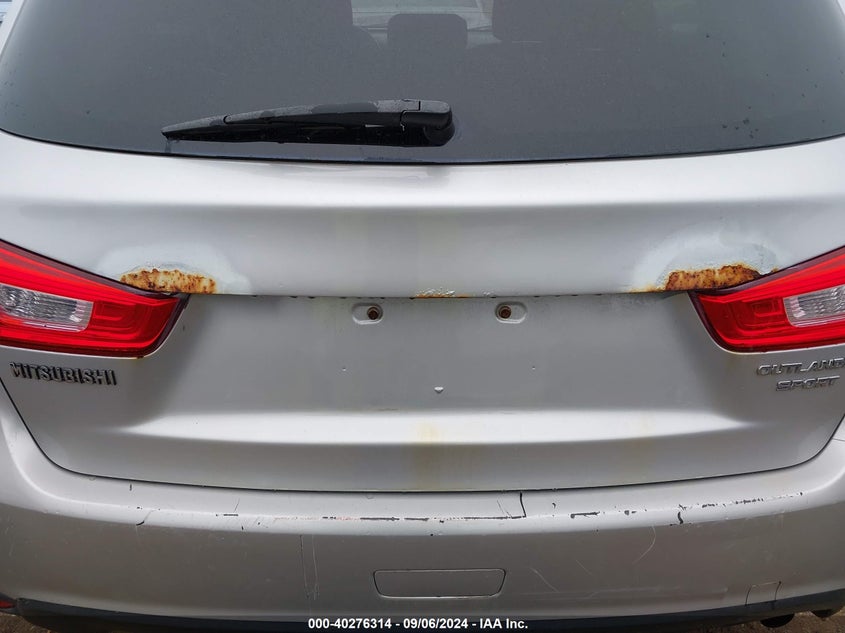 2013 Mitsubishi Outlander Sport Es VIN: 4A4AR3AUXDE018181 Lot: 40276314