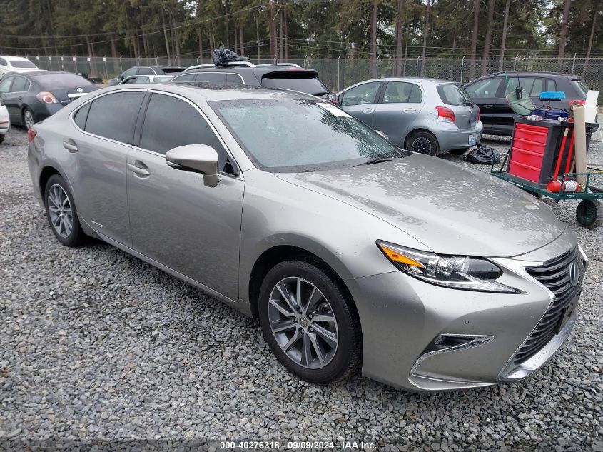 2016 Lexus Es 300H VIN: JTHBW1GG5G2112130 Lot: 40276318