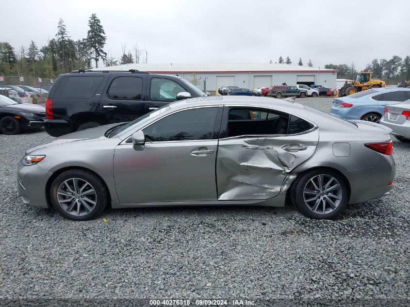 2016 Lexus Es 300H VIN: JTHBW1GG5G2112130 Lot: 40276318