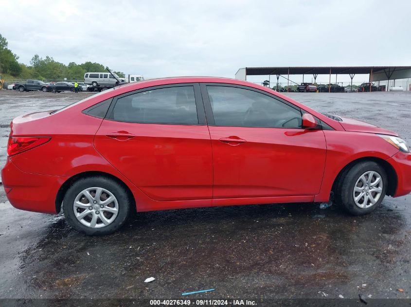 2014 Hyundai Accent Gls VIN: KMHCT4AE1EU749519 Lot: 40276349