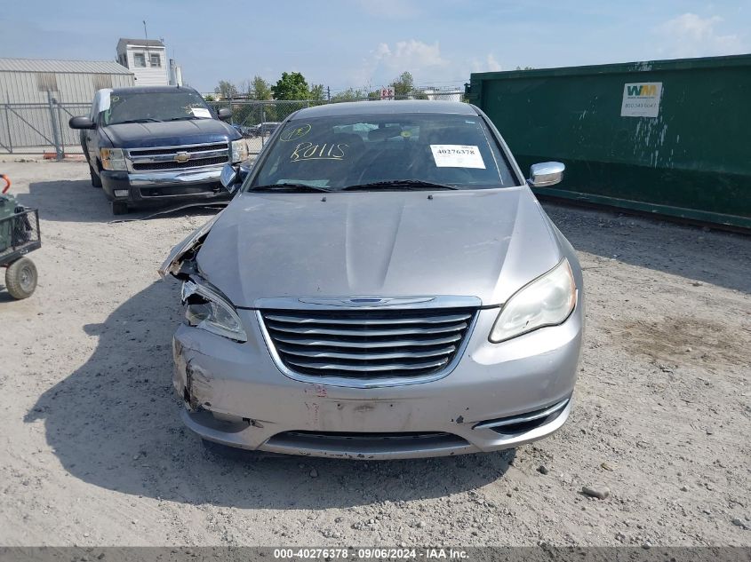 2013 Chrysler 200 Lx VIN: 1C3CCBAB0DN642098 Lot: 40276378