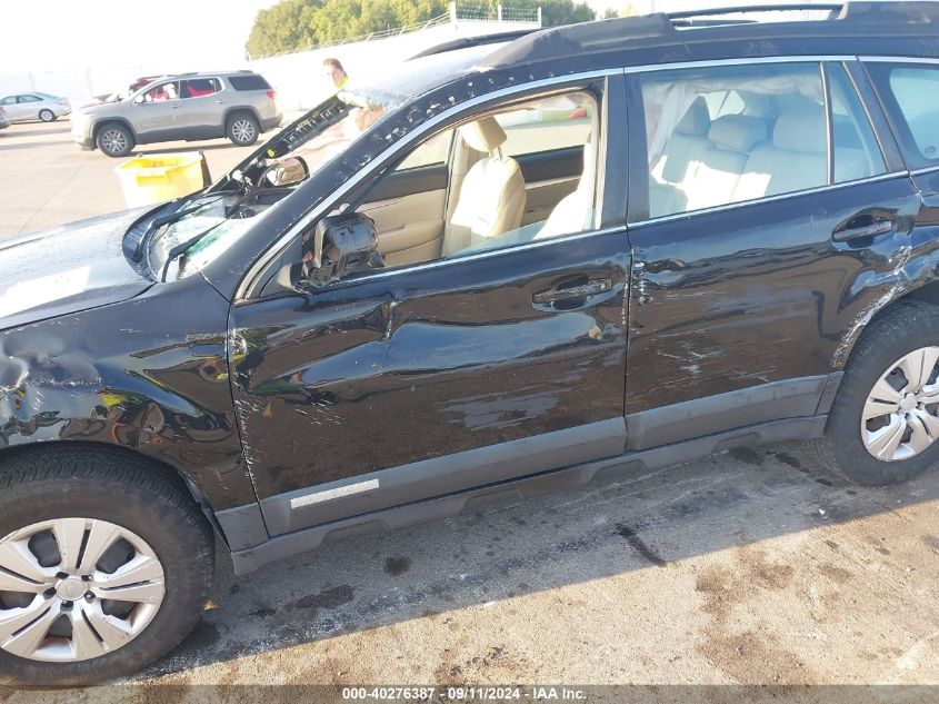 2011 Subaru Outback 2.5I VIN: 4S4BRBAC6B3328944 Lot: 40276387