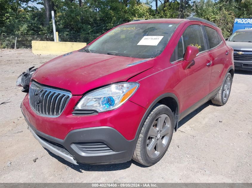 2014 Buick Encore VIN: KL4CJASB4EB775485 Lot: 40276405