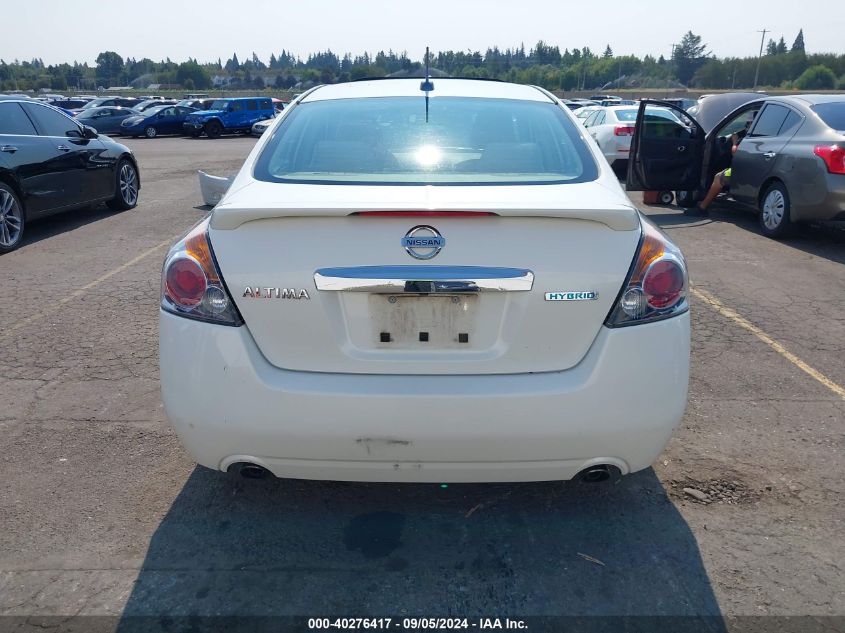 2011 Nissan Altima Hybrid VIN: 1N4CL2AP9BC113416 Lot: 40276417