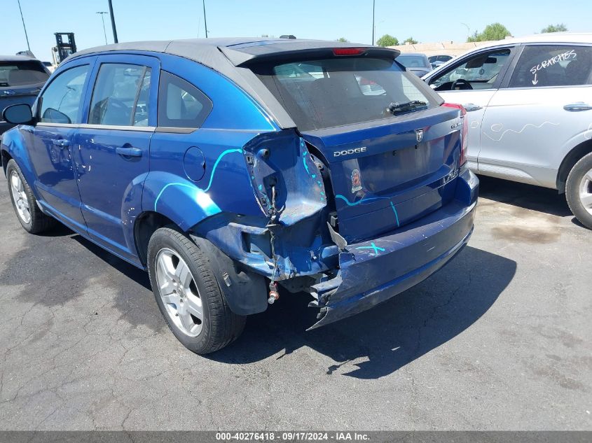 2009 Dodge Caliber Sxt VIN: 1B3HB48A09D117456 Lot: 40276418