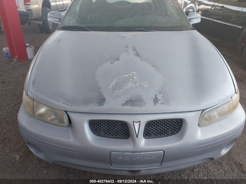 1998 Pontiac Grand Prix Gt VIN: 1G2WP12K7WF261131 Lot: 40276432