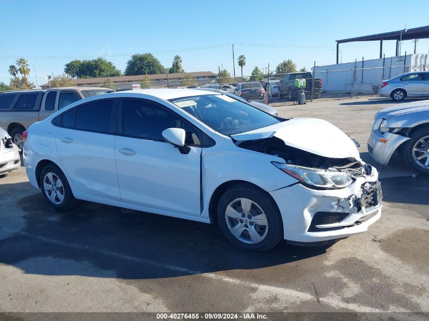 2018 Chevrolet Cruze Ls Auto VIN: 1G1BC5SM1J7238695 Lot: 40276455