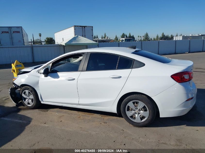 2018 Chevrolet Cruze Ls Auto VIN: 1G1BC5SM1J7238695 Lot: 40276455