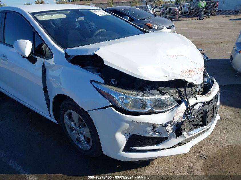 2018 Chevrolet Cruze Ls Auto VIN: 1G1BC5SM1J7238695 Lot: 40276455