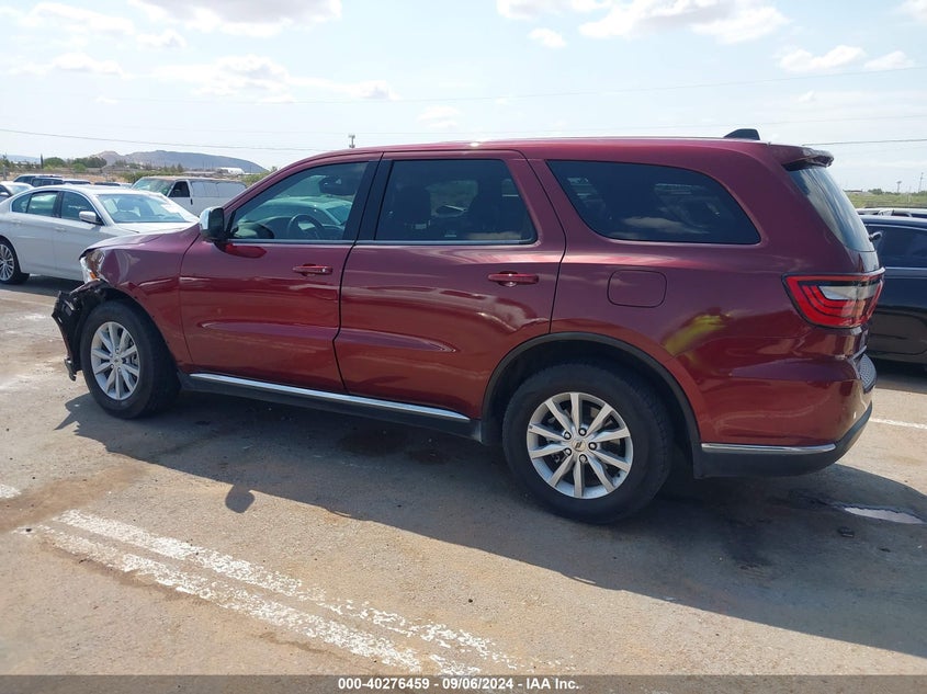 2019 DODGE DURANGO SXT - 1C4RDHAG5KC582197