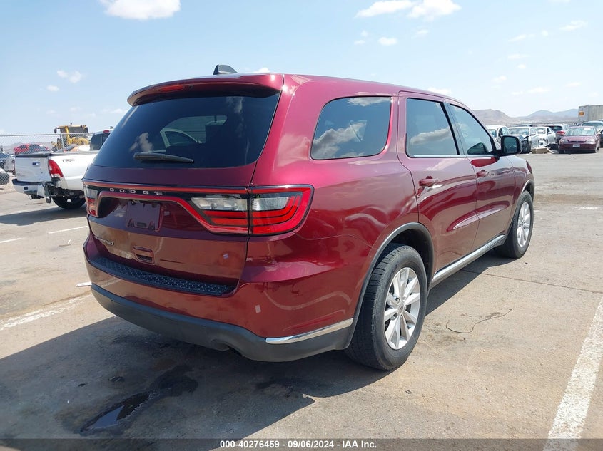 2019 DODGE DURANGO SXT - 1C4RDHAG5KC582197