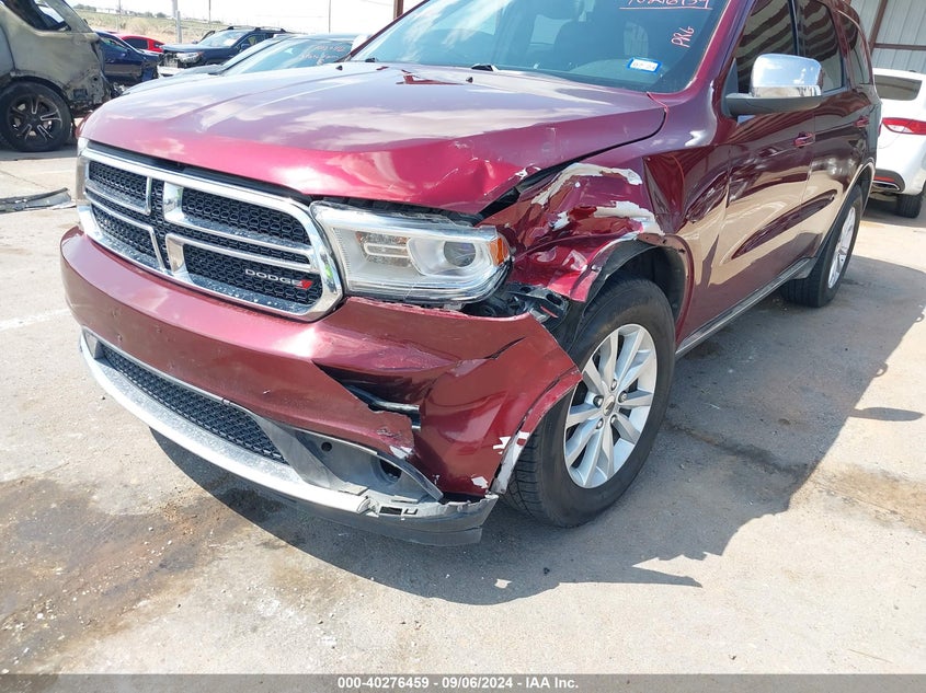 2019 DODGE DURANGO SXT - 1C4RDHAG5KC582197