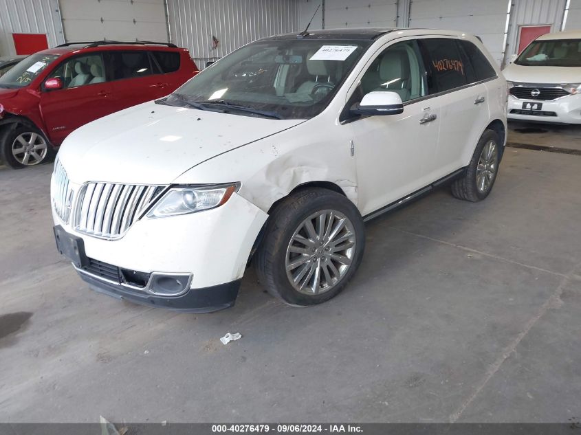 2013 Lincoln Mkx VIN: 2LMDJ8JK3DBL42124 Lot: 40276479