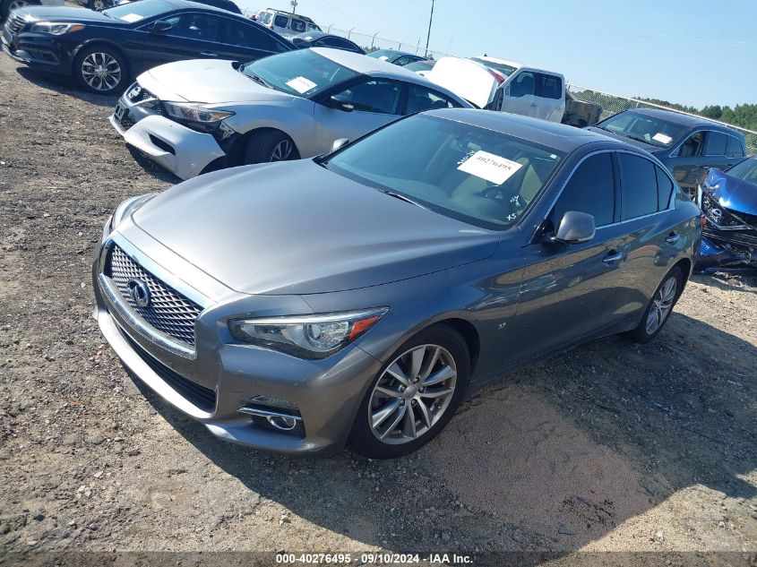 VIN JN1BV7AR4FM397135 2015 Infiniti Q50, Premium no.2