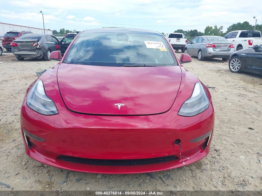 2023 Tesla Model 3 Rear-Wheel Drive VIN: 5YJ3E1EA2PF465669 Lot: 40276514