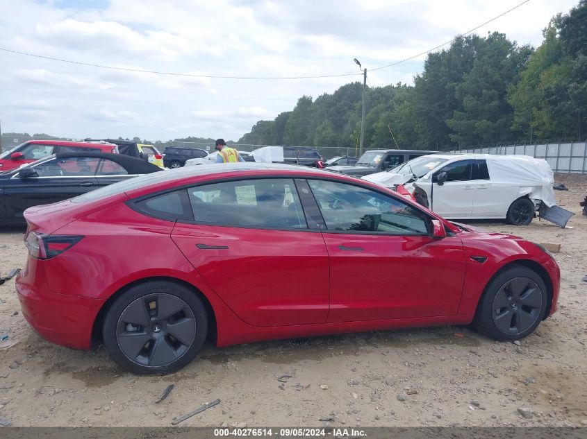 2023 Tesla Model 3 Rear-Wheel Drive VIN: 5YJ3E1EA2PF465669 Lot: 40276514