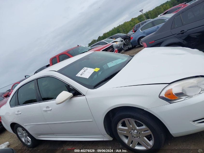 2012 Chevrolet Impala Lt VIN: 2G1WG5E30C1295883 Lot: 40276529