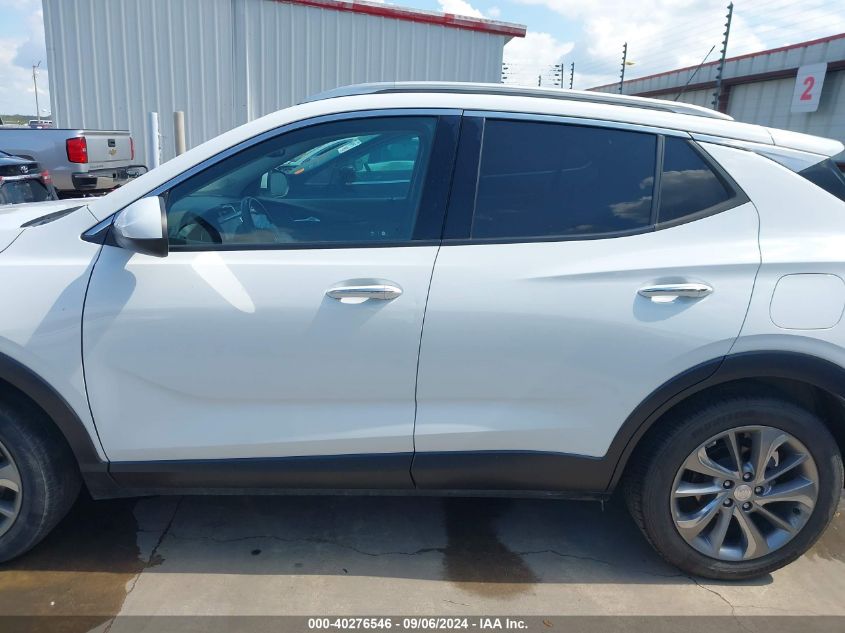 2021 Buick Encore Gx Fwd Essence VIN: KL4MMFSL6MB151641 Lot: 40276546