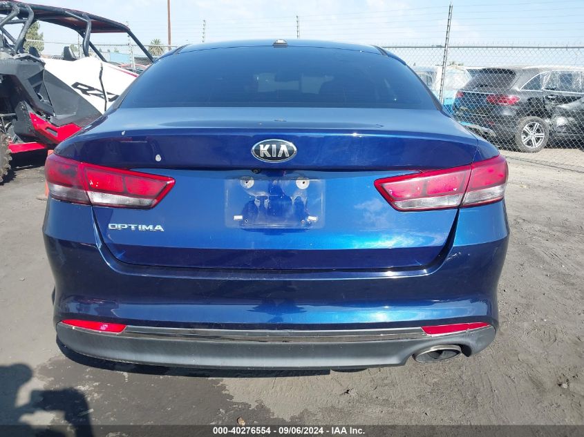 2016 Kia Optima Lx VIN: 5XXGT4L35GG036469 Lot: 40276554