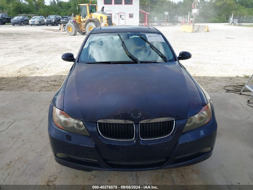 2007 BMW 328Xi VIN: WBAVC93537KX54613 Lot: 40276575