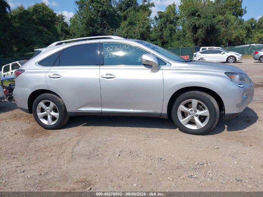 2013 Lexus Rx 350 VIN: 2T2BK1BAXDC205914 Lot: 40276592