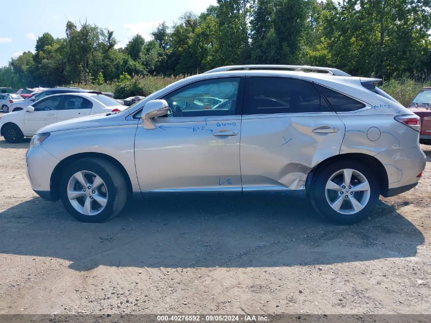 2013 Lexus Rx 350 VIN: 2T2BK1BAXDC205914 Lot: 40276592