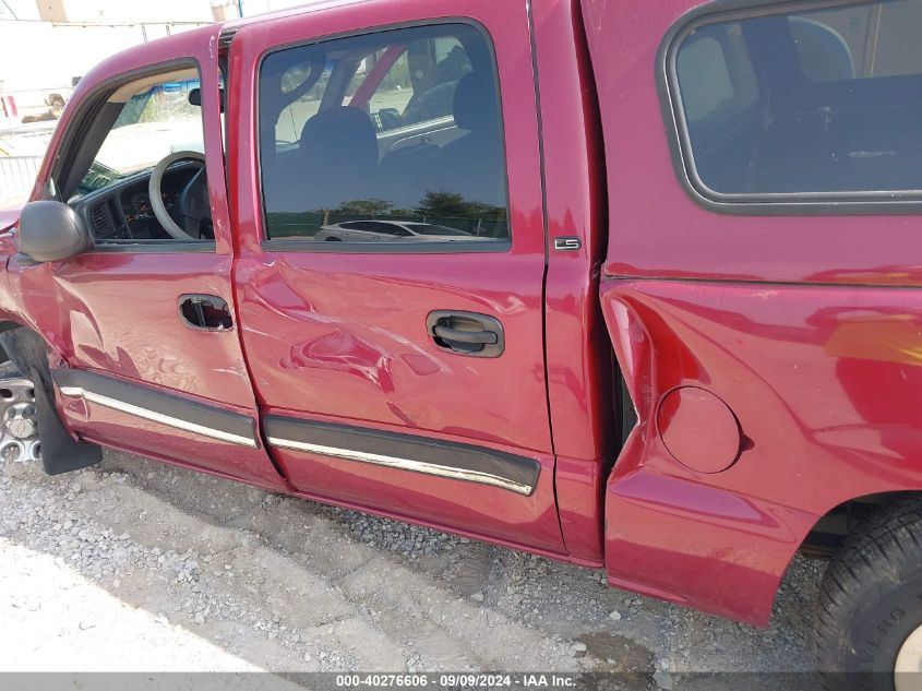 2006 Chevrolet Silverado 1500 Ls VIN: 2GCEC13V761239018 Lot: 40276606