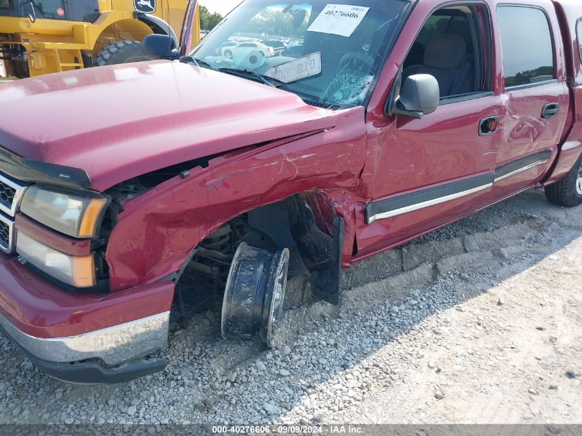 2006 Chevrolet Silverado 1500 Ls VIN: 2GCEC13V761239018 Lot: 40276606