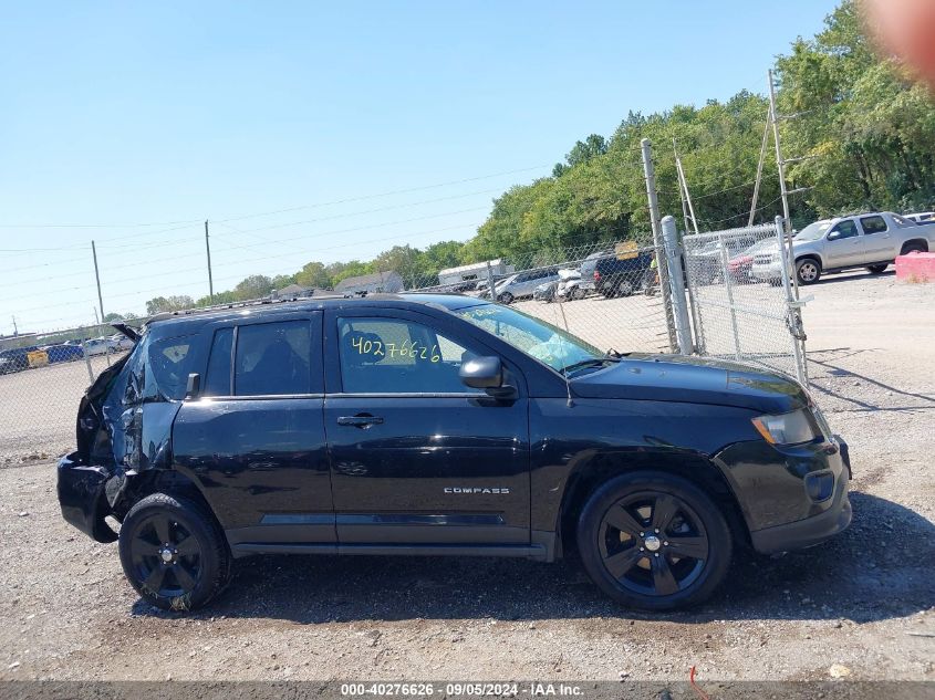 2016 Jeep Compass Sport VIN: 1C4NJCBA9GD615837 Lot: 40276626