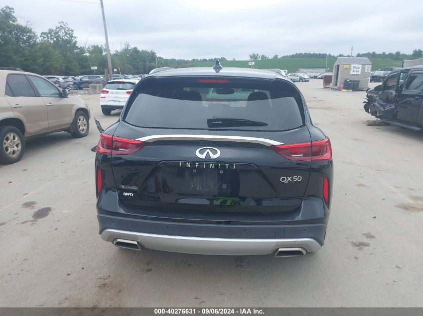 2020 Infiniti Qx50 Luxe Awd VIN: 3PCAJ5M38LF103076 Lot: 40276631