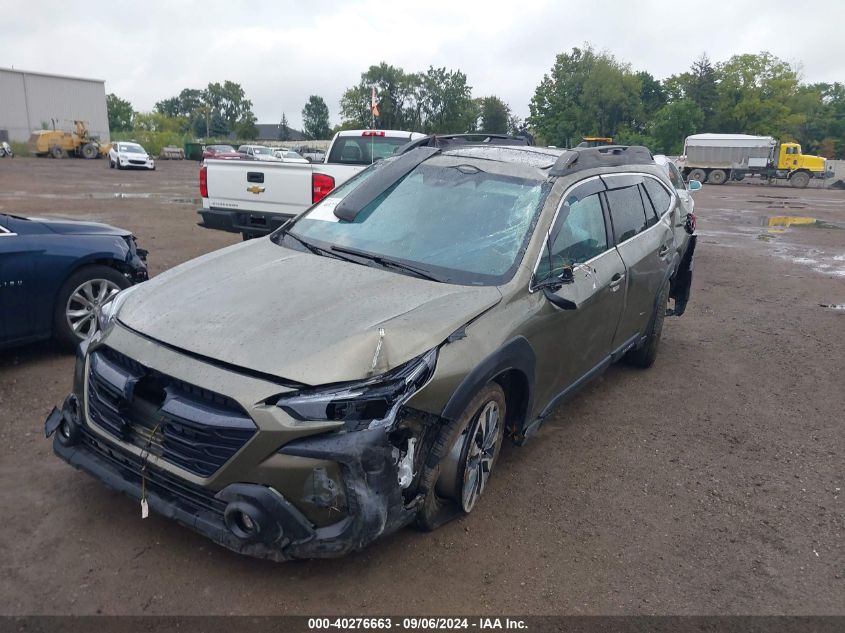 2023 Subaru Outback Limited VIN: 4S4BTANCXP3222638 Lot: 40276663