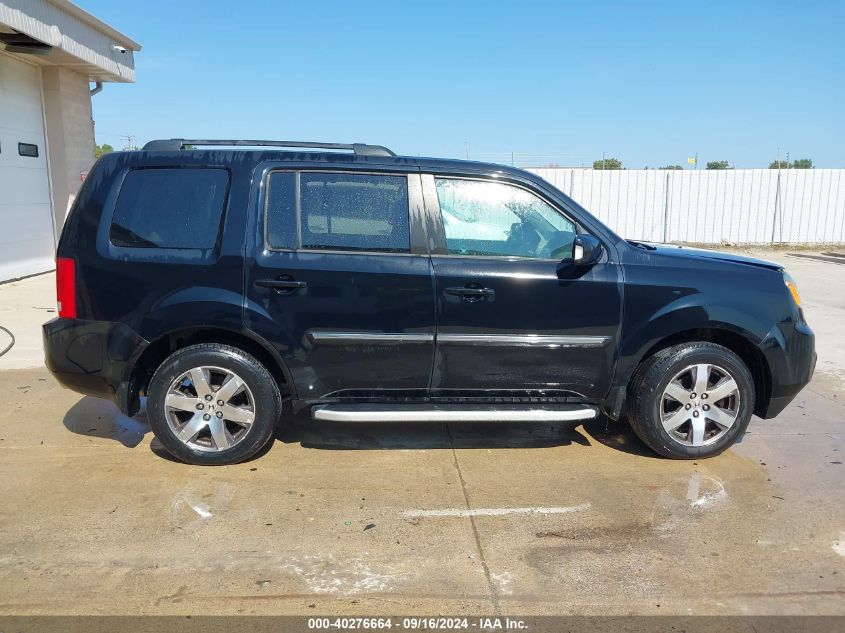 2012 Honda Pilot Touring VIN: 5FNYF4H95CB001209 Lot: 40276664