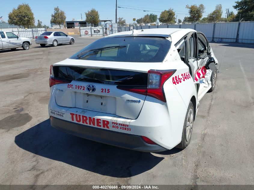 2019 Toyota Prius Le VIN: JTDKARFU0K3099666 Lot: 40276668