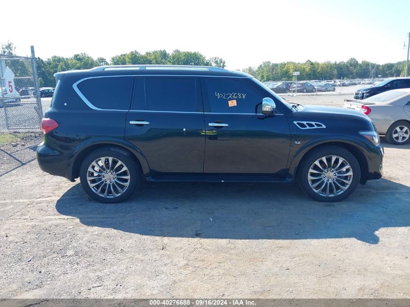 2016 Infiniti Qx80 VIN: JN8AZ2NE5G9123491 Lot: 40276688