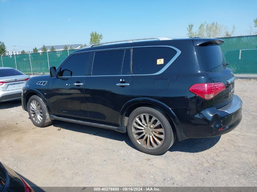 2016 Infiniti Qx80 VIN: JN8AZ2NE5G9123491 Lot: 40276688