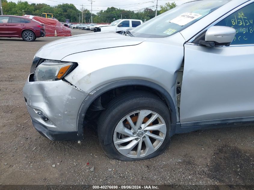 2015 Nissan Rogue Sl VIN: 5N1AT2MVXFC838245 Lot: 40276698