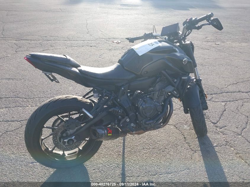 2023 Yamaha Mt07 VIN: JYARM32E5PA007970 Lot: 40276725