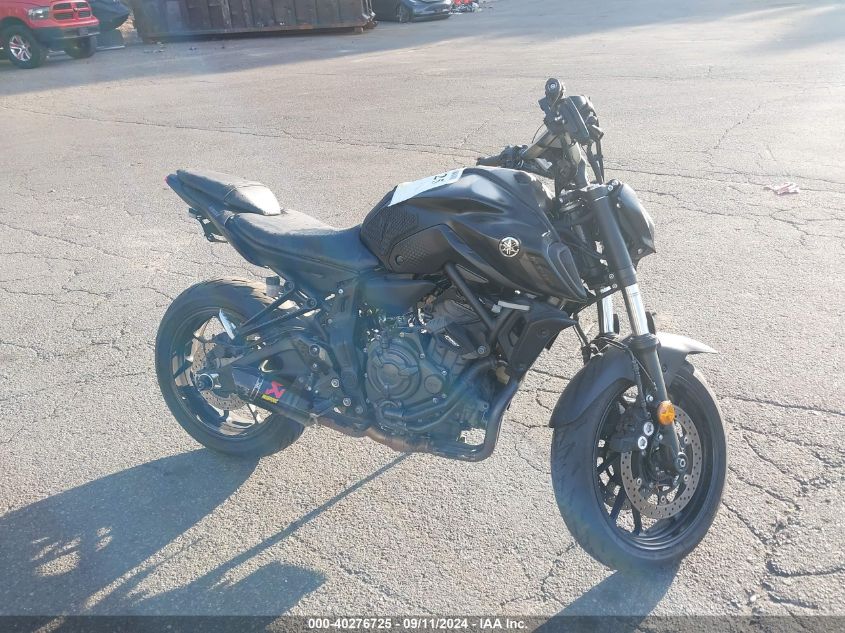 2023 Yamaha Mt07 VIN: JYARM32E5PA007970 Lot: 40276725