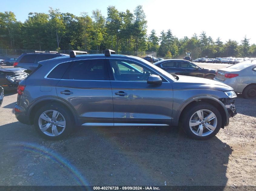 2018 Audi Q5 2.0T Premium/2.0T Tech Premium VIN: WA1BNAFY2J2038505 Lot: 40276728