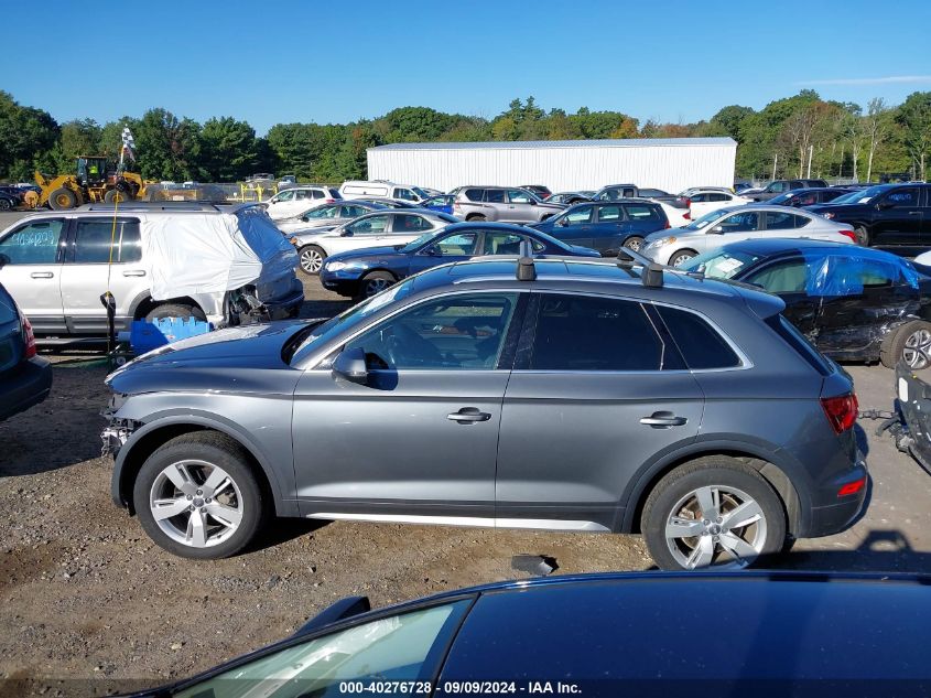 2018 Audi Q5 2.0T Premium/2.0T Tech Premium VIN: WA1BNAFY2J2038505 Lot: 40276728