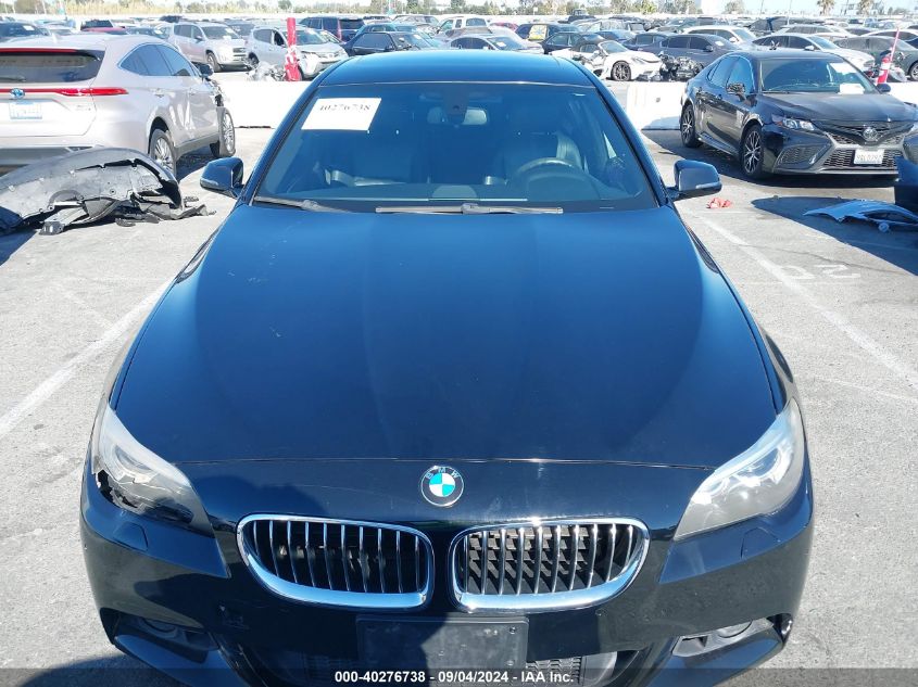 2015 BMW 535I VIN: WBA5B1C56FD921828 Lot: 40276738