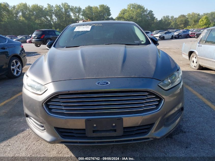 2013 Ford Fusion Se VIN: 3FA6P0HRXDR256991 Lot: 40276742