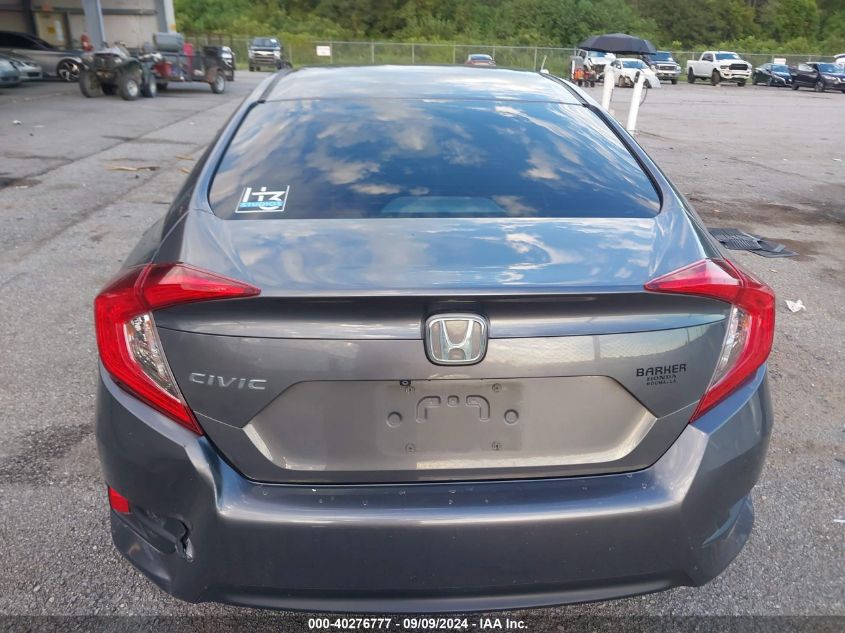 2018 Honda Civic Lx VIN: 19XFC2F52JE018220 Lot: 40276777