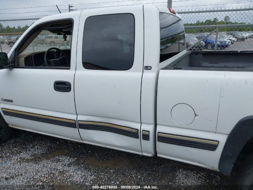 2001 Chevrolet Silverado 1500 Ls VIN: 1GCEK19T61E175733 Lot: 40276805