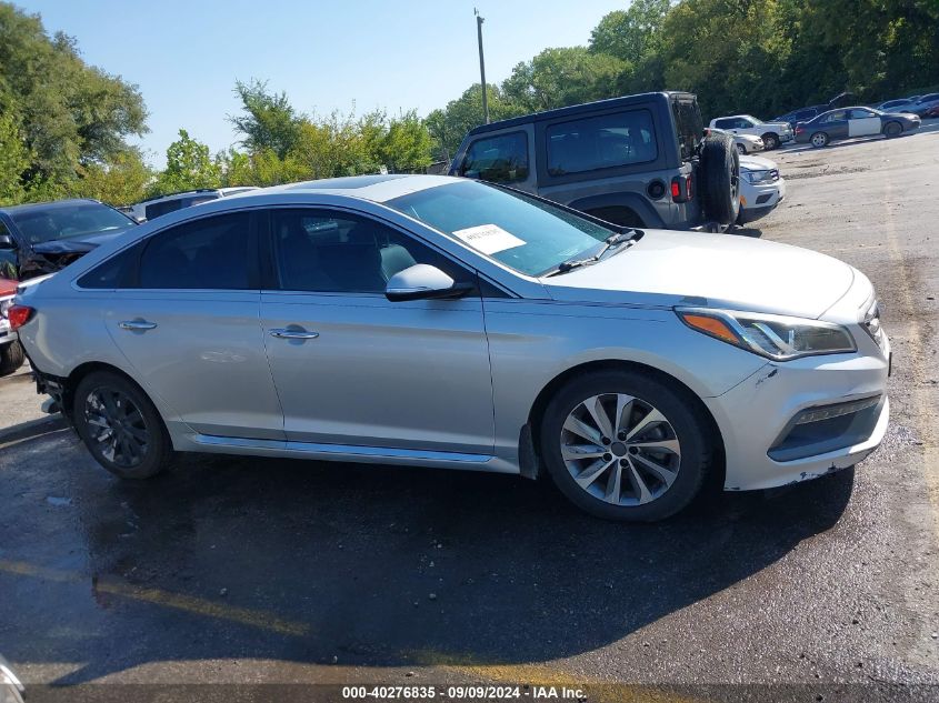 2017 Hyundai Sonata Sport VIN: 5NPE34AF0HH439026 Lot: 40276835